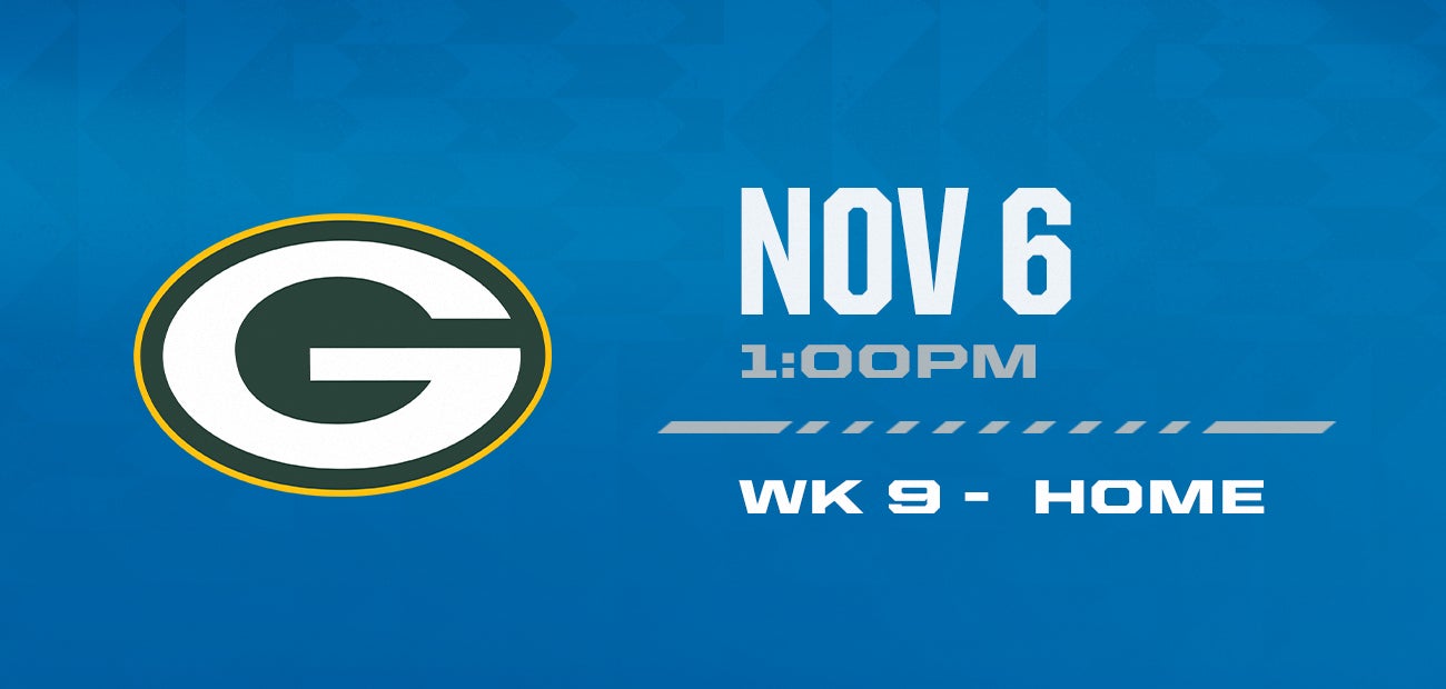 PACKERS VS LIONS Ford Field